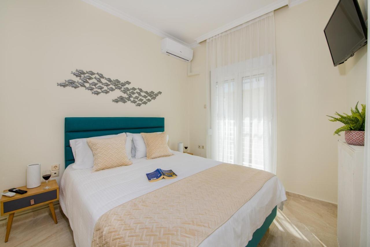 Center Manolia Dream 3 Bedroom Apartment 100M Away From The Beach Ханя Екстериор снимка