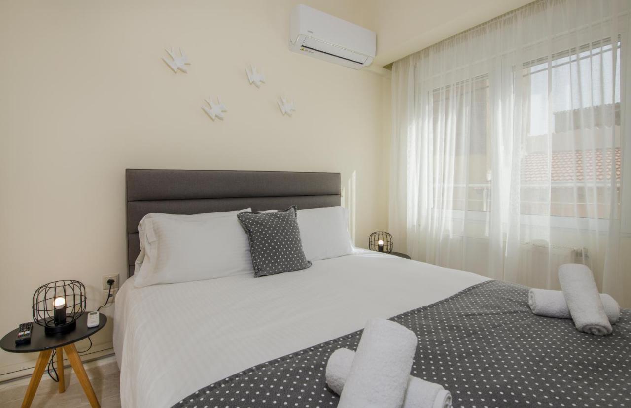 Center Manolia Dream 3 Bedroom Apartment 100M Away From The Beach Ханя Екстериор снимка